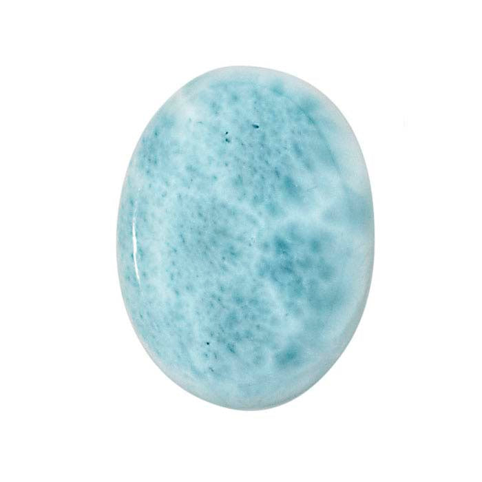 Larimar Oval Cabochons, AA-Grade
