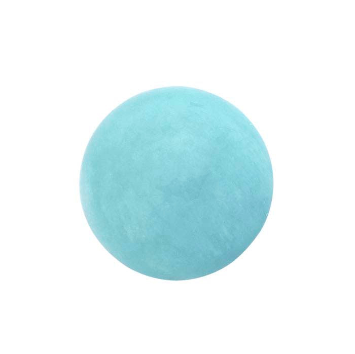 Amazonite Round Cabochons, AA-Grade