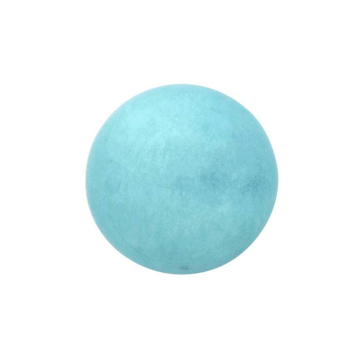 Amazonite Round Cabochons, AA-Grade