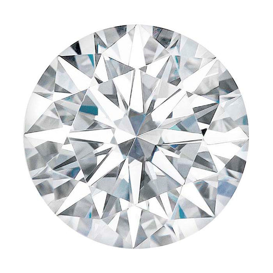 Charles & Colvard® Forever One™ Moissanite Round Faceted Gemstone, Near-Colorless
