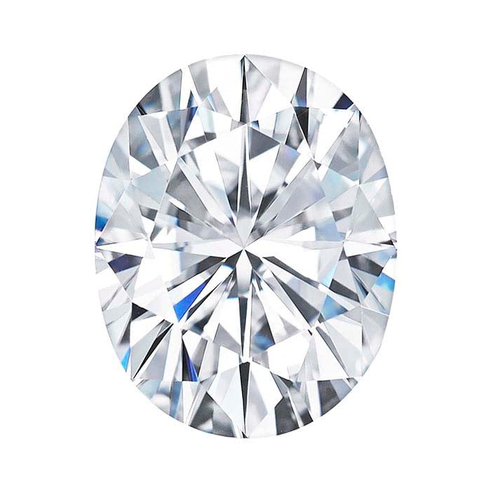 Charles & Colvard® Forever One™ Moissanite 6 x 4mm Oval Faceted Gemstone, D-F Color
