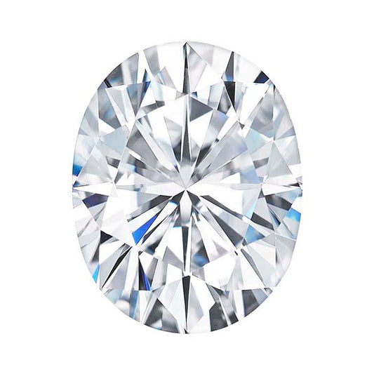 Charles & Colvard® Forever One™ Moissanite 7 x 5mm Oval Faceted Gemstone, D-F Color