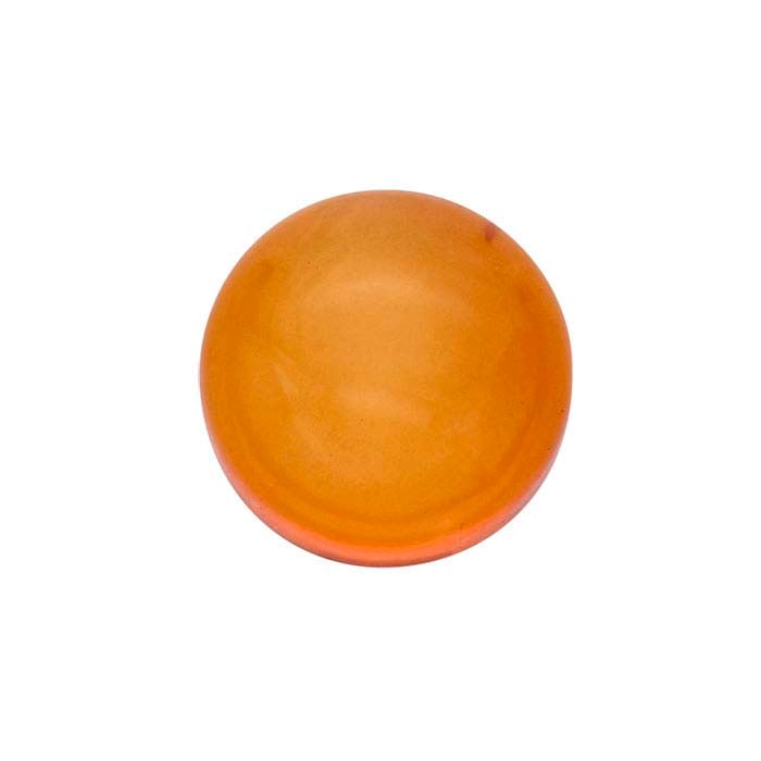 Amber  Round Cabochon