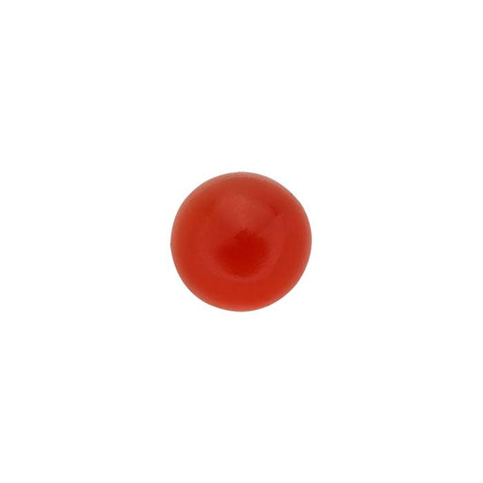 Carnelian 2mm Round Cabochon