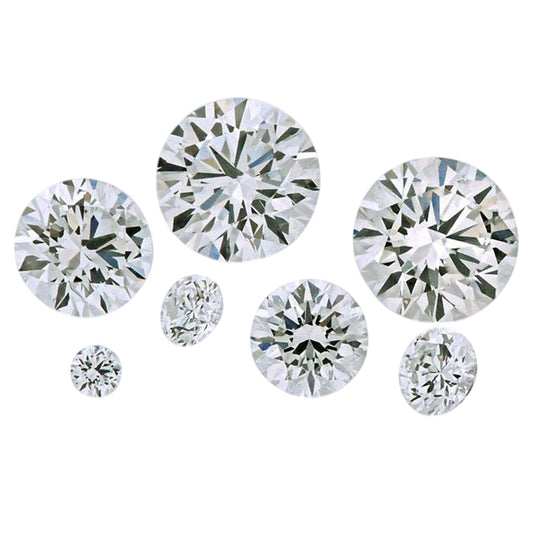 Lab-Grown Diamond .01-Ct. Round, Eye-Clean