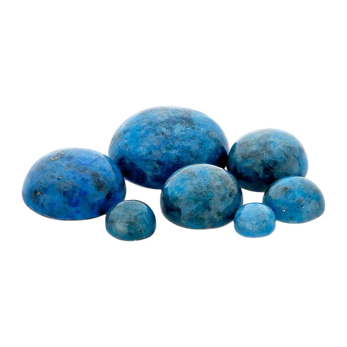 Denim Lapis  Round Cabochon