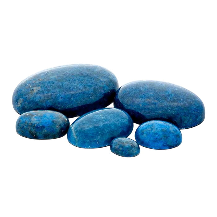 Denim Lapis Oval Cabochon