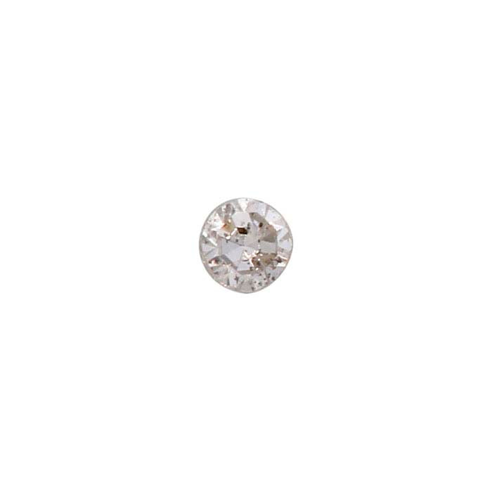 Diamond 0.003-Ct. Round Single-Cut, GH, SI2