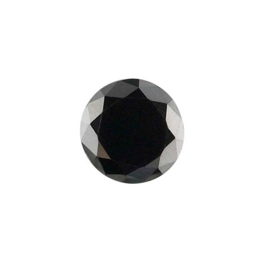 Treated Black Diamond 0.07-Ct. Round