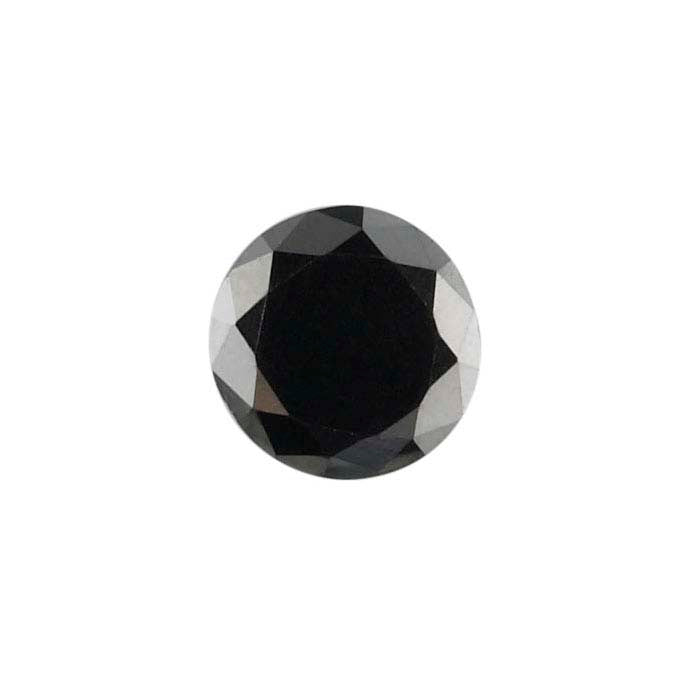 Treated Black Diamond .75-Ct. Round