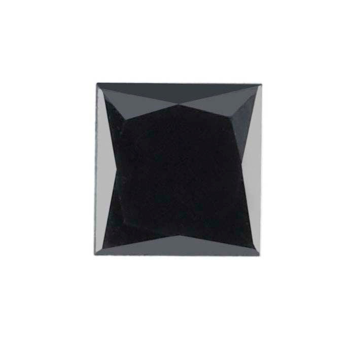 Treated Black Diamond 0.50-Ct. Princess