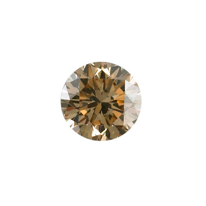 Brown Diamond .07-Ct. Round, SI
