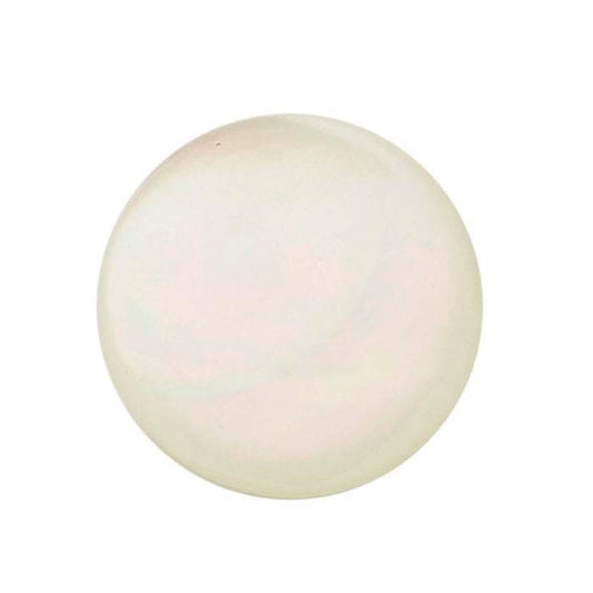 White Mother-of-Pearl 6mm Round Cabochon