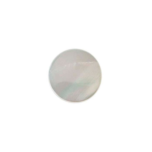 White Mother-of-Pearl 10mm Round Cabochon