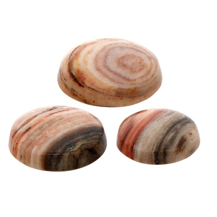 American Mined™ Oregon Red Jasper Round Cabochon