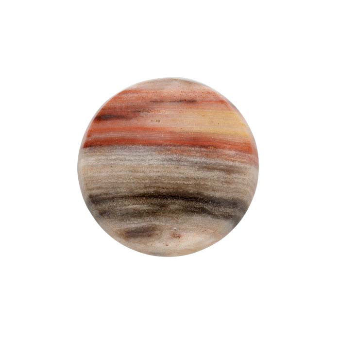 American Mined™ Oregon Red Jasper Round Cabochon
