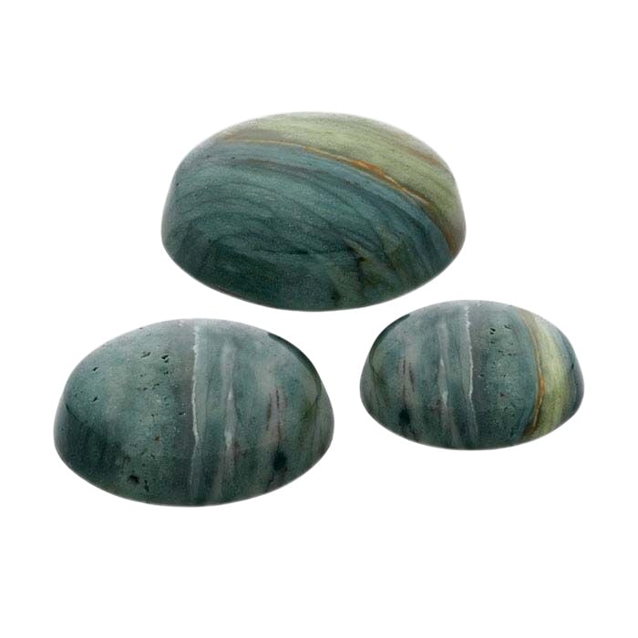 American Mined™ Oregon Gray Jasper Round Cabochon