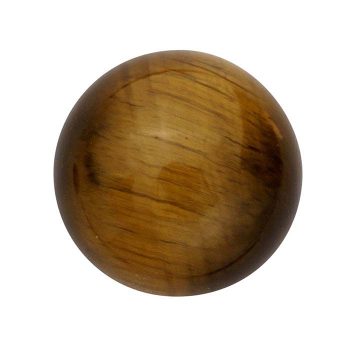 Tiger's Eye 10mm Round Cabochon