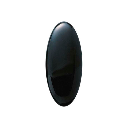 Black Onyx 22 x 8mm Oval Cabochon