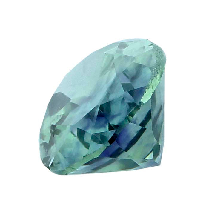 American Mined™ Teal Montana Sapphire™ Oval Faceted Gemstone