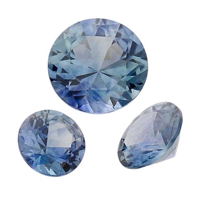 American Mined™ Montana Sapphire™ Round Faceted Gemstone