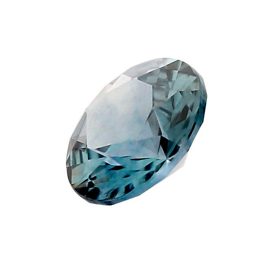 American Mined™ Teal Montana Sapphire™ 4mm Round Faceted Gemstone