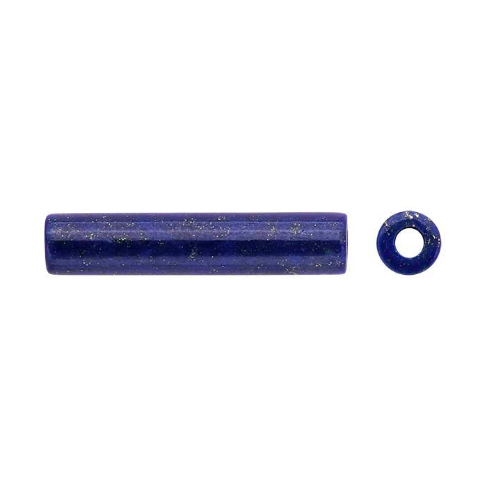 Lapis Lazuli Tube Bead