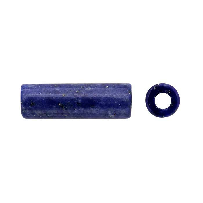 Lapis Lazuli Tube Bead