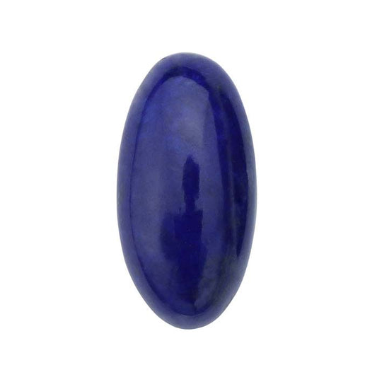 Lapis Lazuli 14 x 7mm Oval Cabochon, AA-Grade
