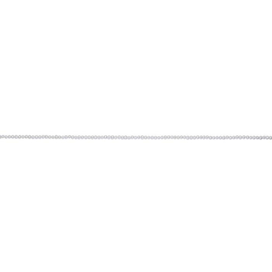 Freshwater Cultured 2.5–3mm Semi-Round Pearl Strand, White, A-Grade