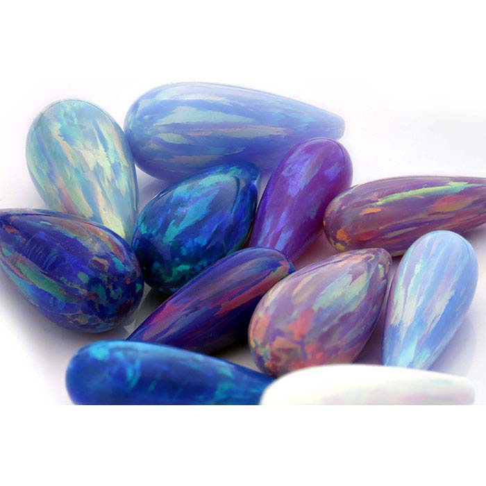 Kyocera Moon Yellow Opal 16 x 6mm Drop