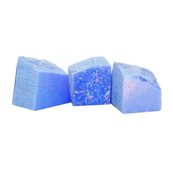 Kyocera Cornflower Blue Opal 19.05mm x 3/4"Block
