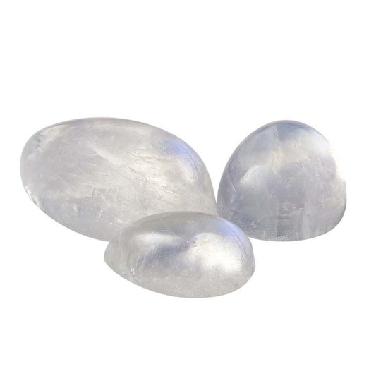 Rainbow Moonstone 9 x 6mm Pear Cabochon