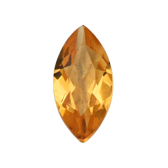 Yellow Citrine Marquise Faceted Gemstones, AA-Grade