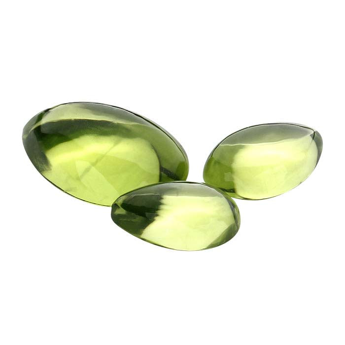 Peridot 7 x Pear Cabochon