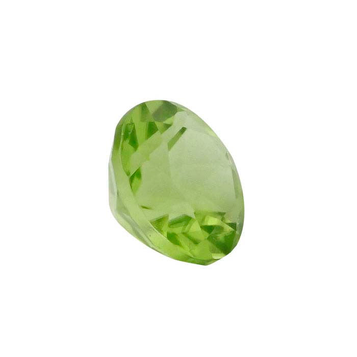 American Mined™ Arizona Peridot 5mm Round Faceted Gemstone