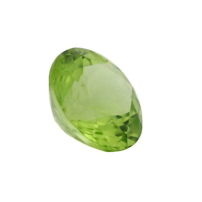 American Mined™ Arizona Peridot 7mm Round Faceted Gemstone