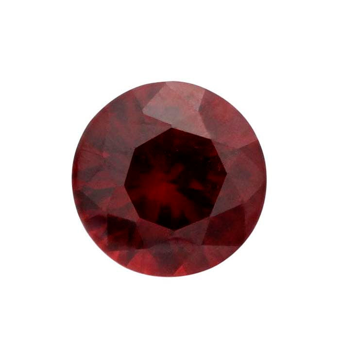 American Mined™ Idaho Garnet™ 5mm Round Faceted Gemstone