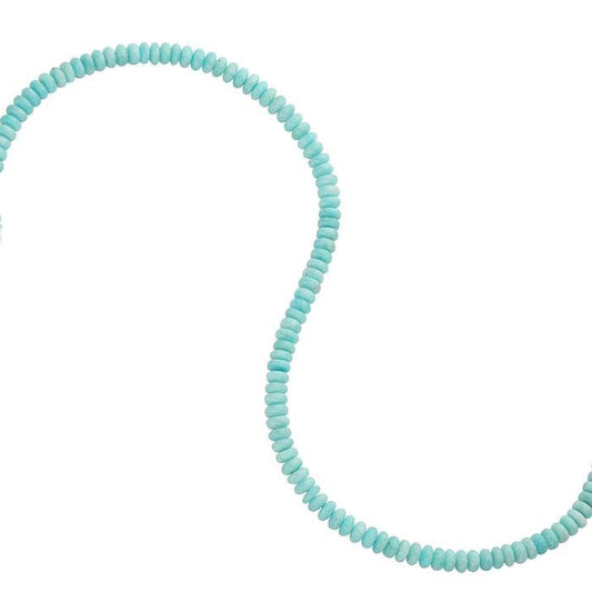 Amazonite 6 x 4mm Roundel Bead Strand