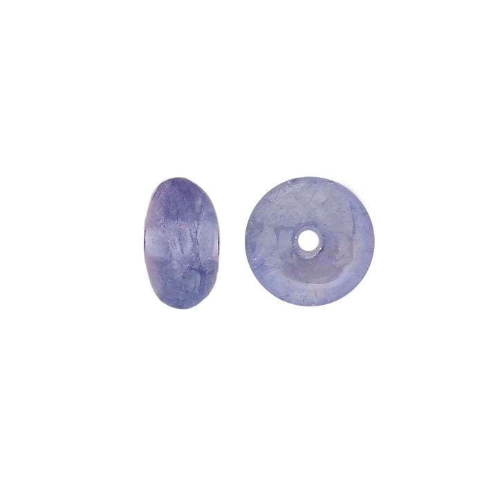 Tanzanite 4mm Saucer Bead