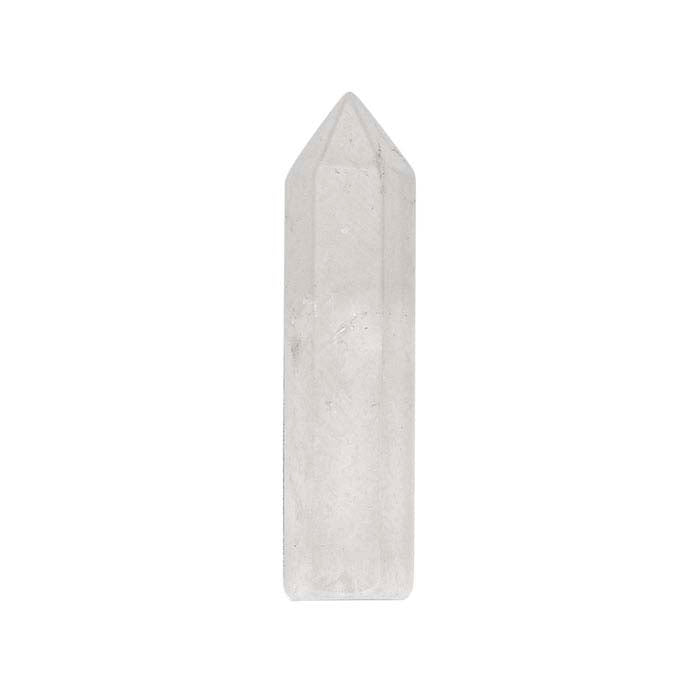 Crystal Quartz 30 x 8mm Single-Point Crystal