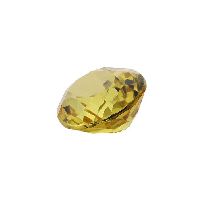Simulated Golden Topaz 10 x 8mm Oval Faceted Gemstone