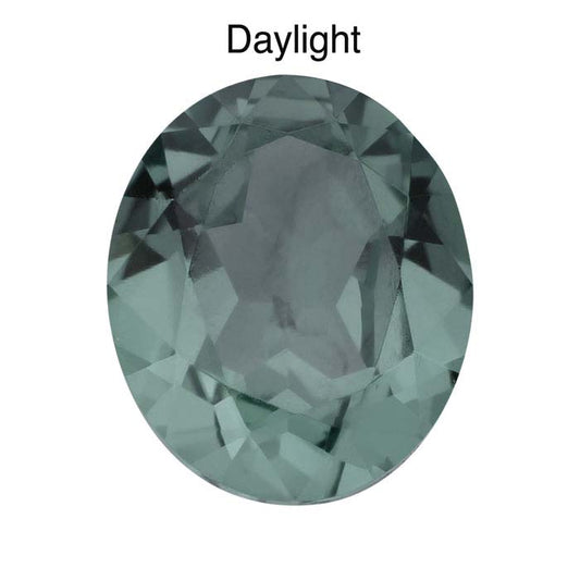 Lab-Grown Sapphire 8 x 6mm Oval Faceted Gemstone