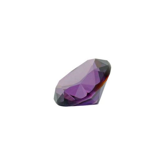 Simulated Amethyst 5mm Heart Faceted Gemstone