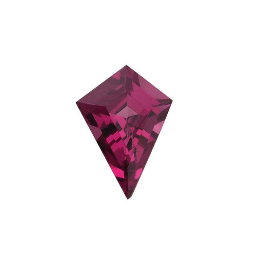 Rhodolite Garnet 7 x 5mm Kite Faceted Gemstone