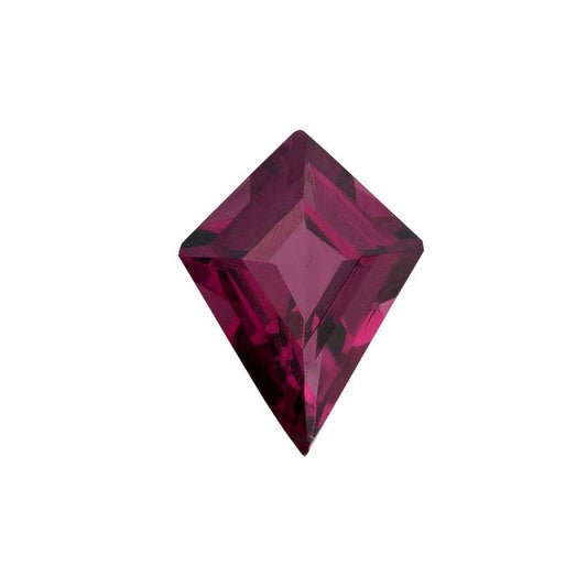 Rhodolite Garnet 8 x 6mm Kite Faceted Gemstone