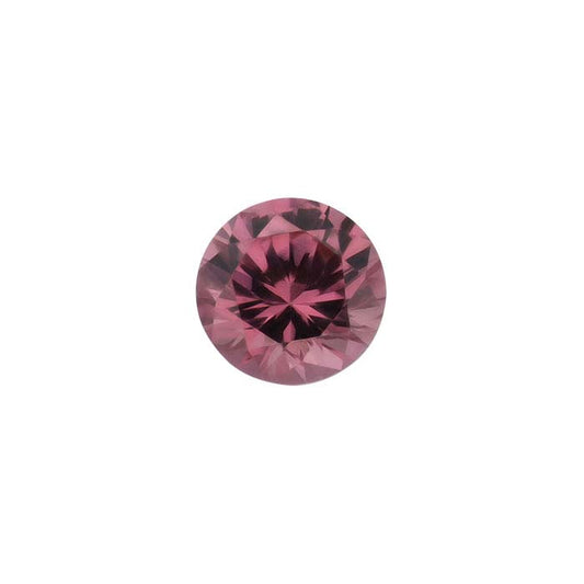Rhodolite Garnet Round Precision-Cut Faceted Gemstones, AAA-Grade