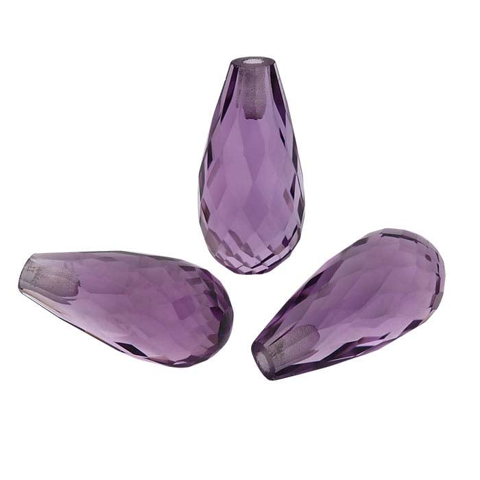 Amethyst Teardrop Briolette