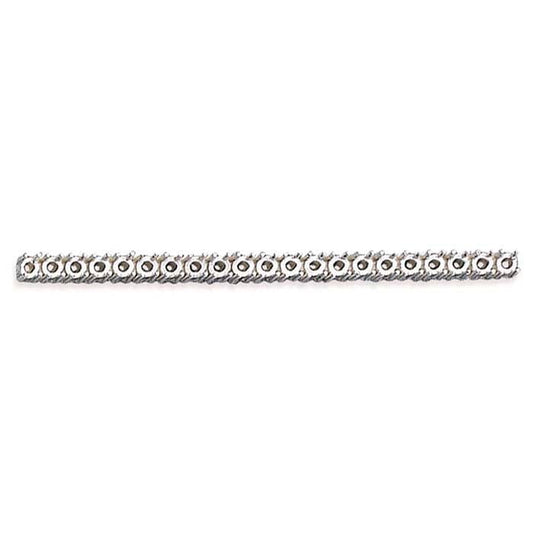 Sterling Silver 3mm Bar 4-Prong Setting