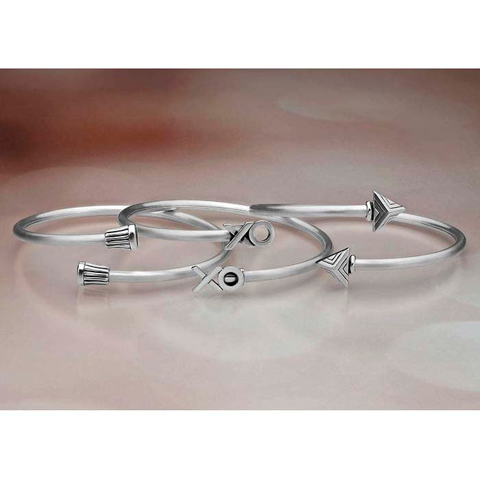 Sterling Silver Round Flex Tube Bracelet